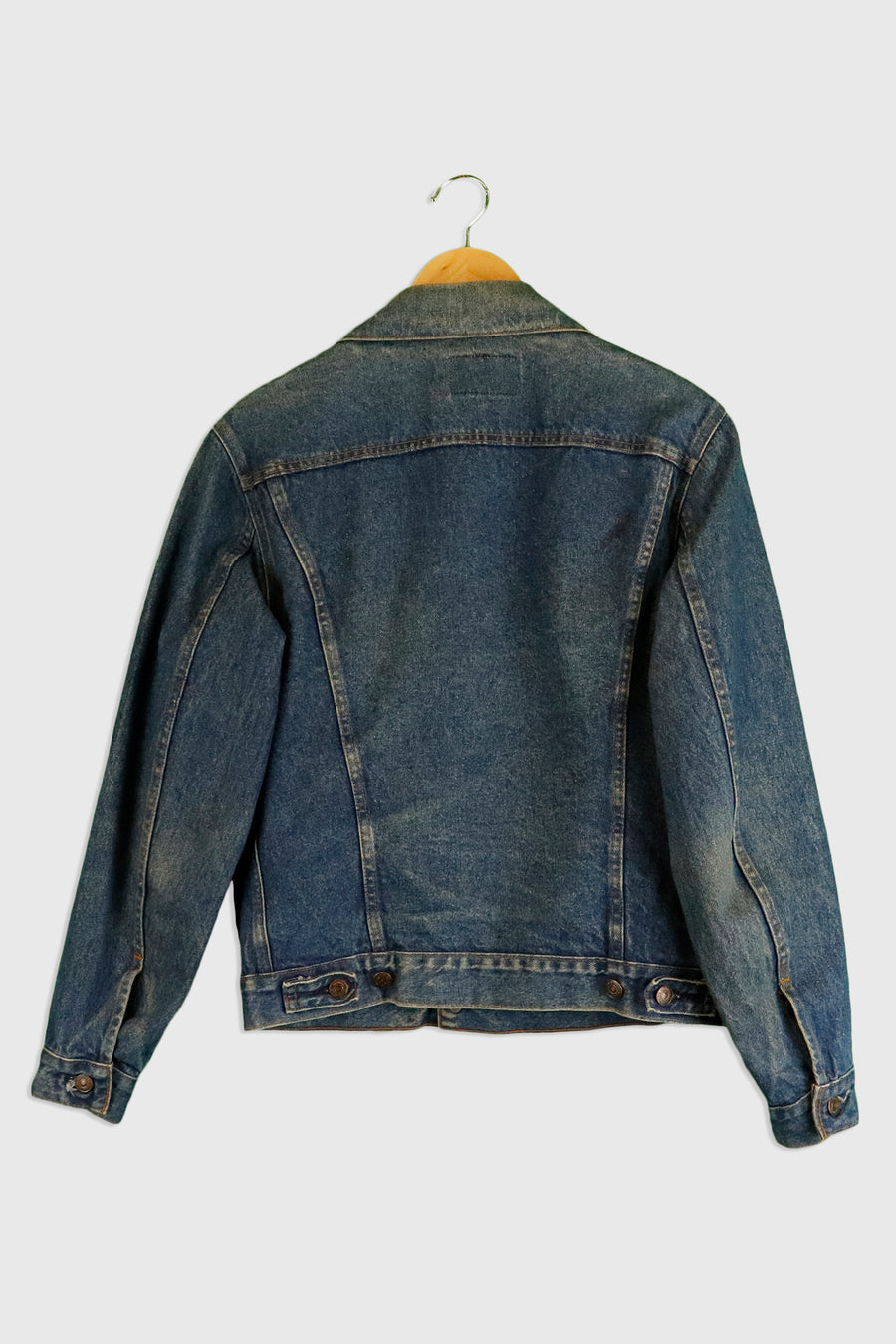 Vintage Levi Brand Denim Jean Long Sleeve Jacket Sz S