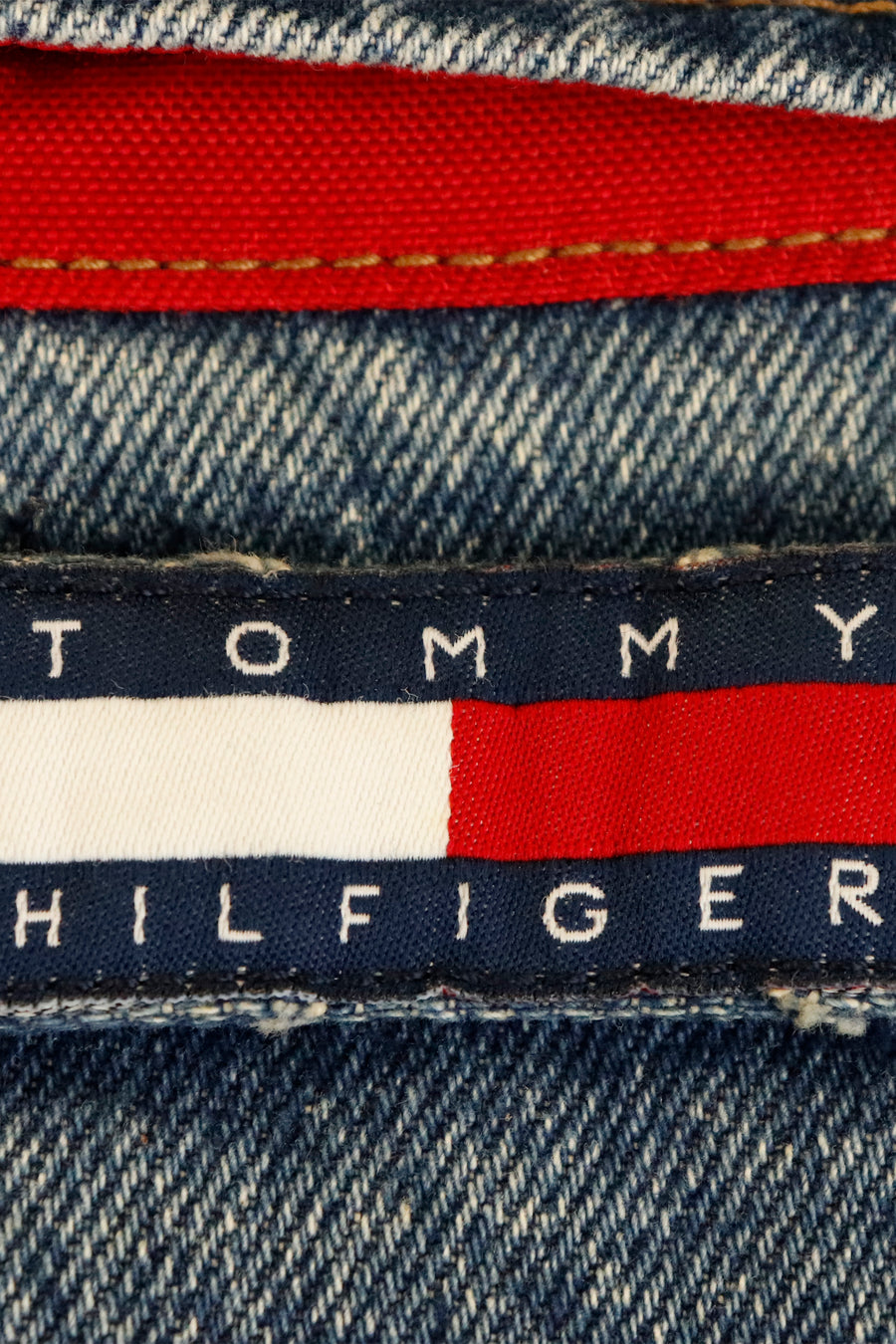 Vintage Tommy Jeans Denim Jean Jacket Sz L