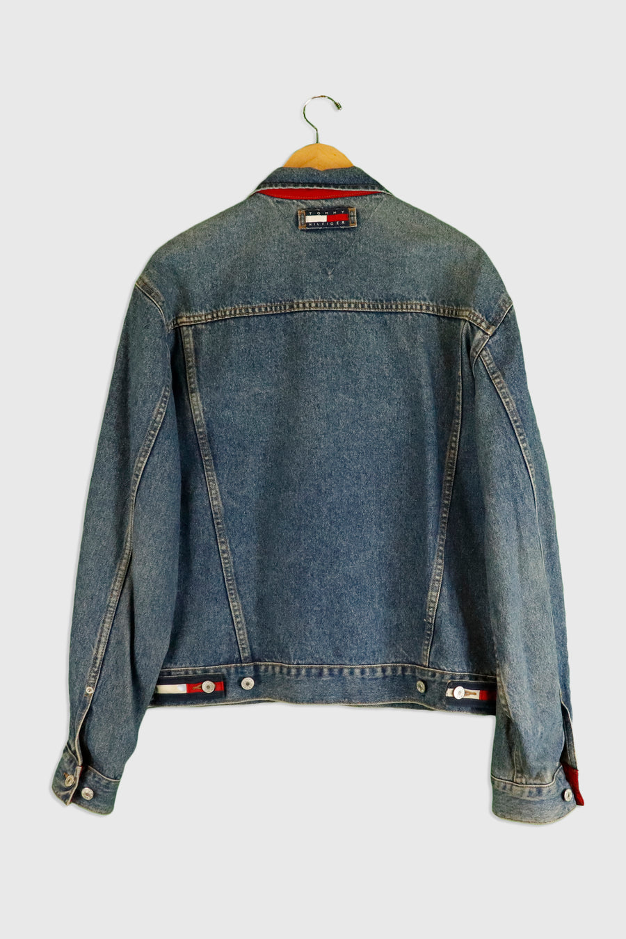 Vintage Tommy Jeans Denim Jean Jacket Sz L