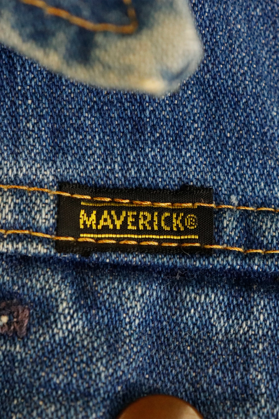 Vintage Mavrick Automaticks Denim Jacket Sz M