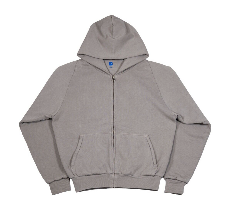 Yeezy half top zip hoodie