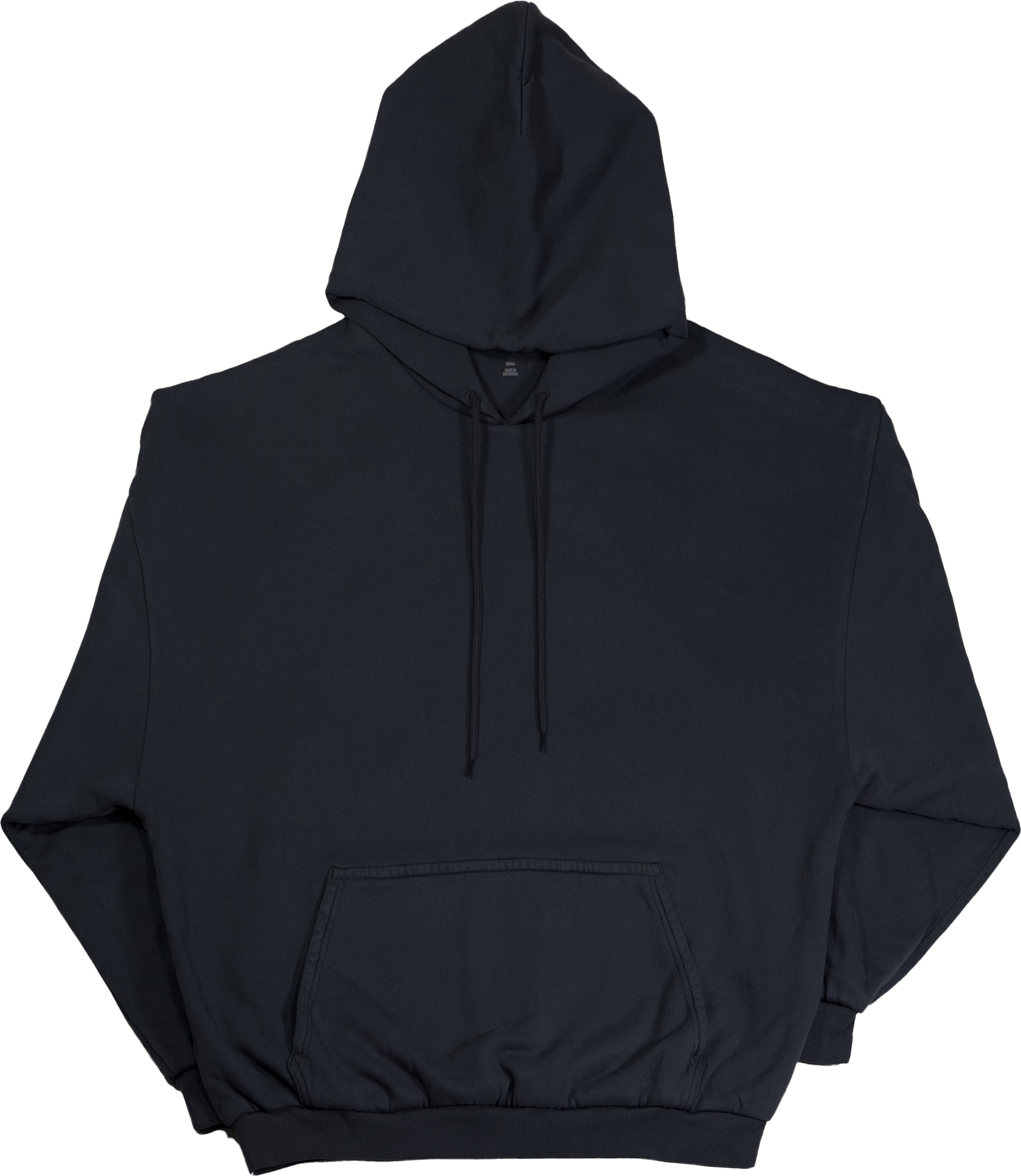 トップス YZY GAL - ZIP UP HOODIE - BLACK - XL Yeezy Gap Zip Up Exclusive Hoodie Black