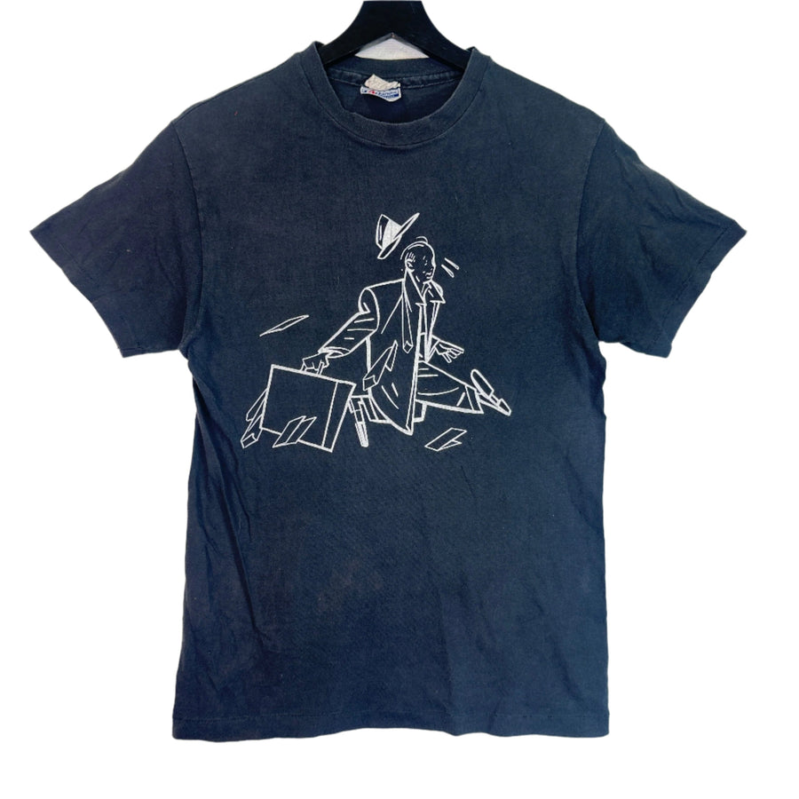 Joe Jackson Big World Tour '86 Vintage T shirt Made in USA Size M 38-40 T-Shirt OTHER 