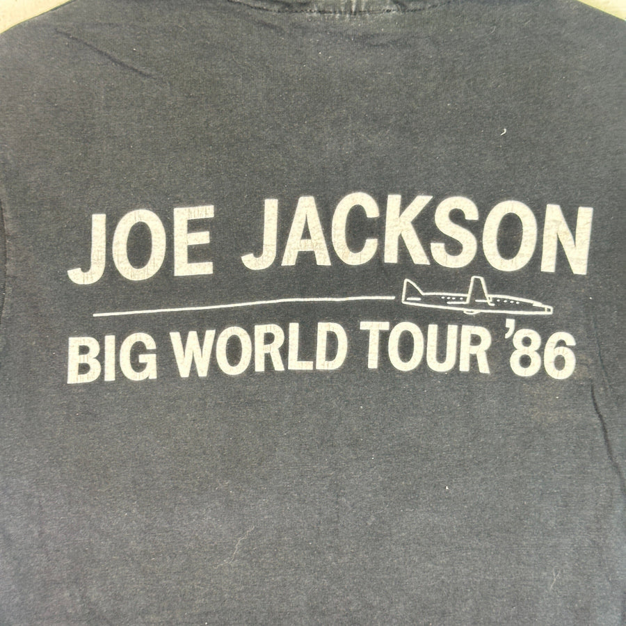 Joe Jackson Big World Tour '86 Vintage T shirt Made in USA Size M 38-40 T-Shirt OTHER 