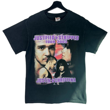 Justified and Stripped Tour 2003 Vintage T Shirt Size Medium T-Shirt OTHER 