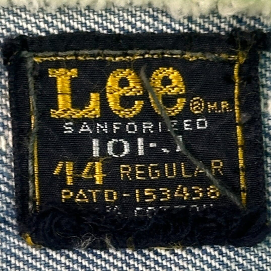 Lee 101-J Hippie Custom Jacket folk Art Denim 60s Woodstock size 44 Jacket OTHER 
