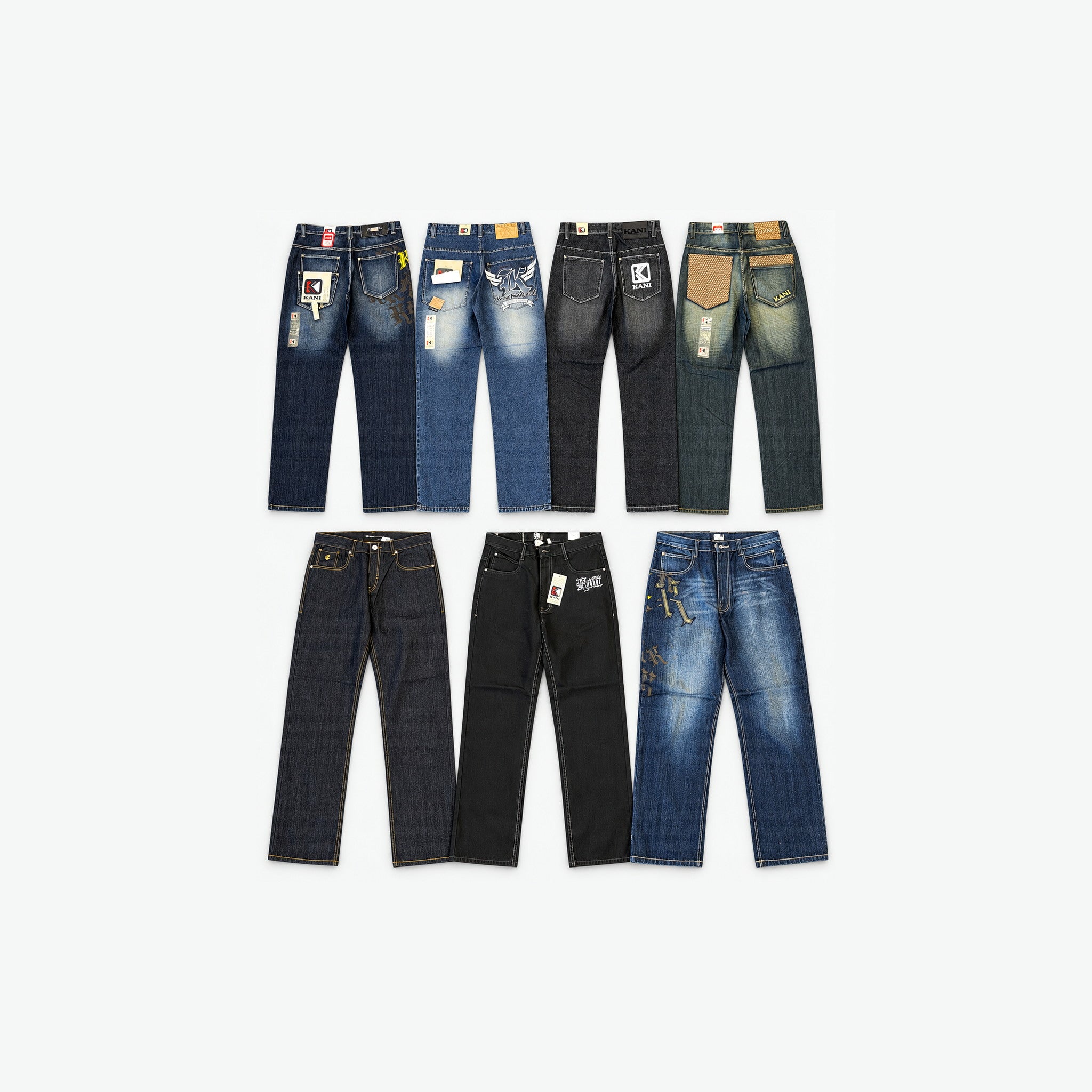 Deadstock Y2K mens jeans mystery box, never worn with original tags