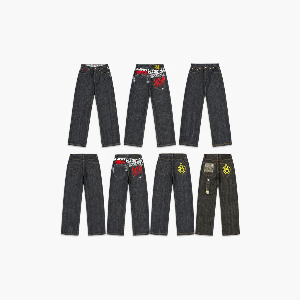Deadstock Y2K mens jeans mystery box, never worn with original tags