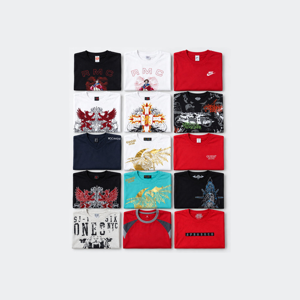 Deadstock Y2K mens tops mystery box, never worn with original tags
