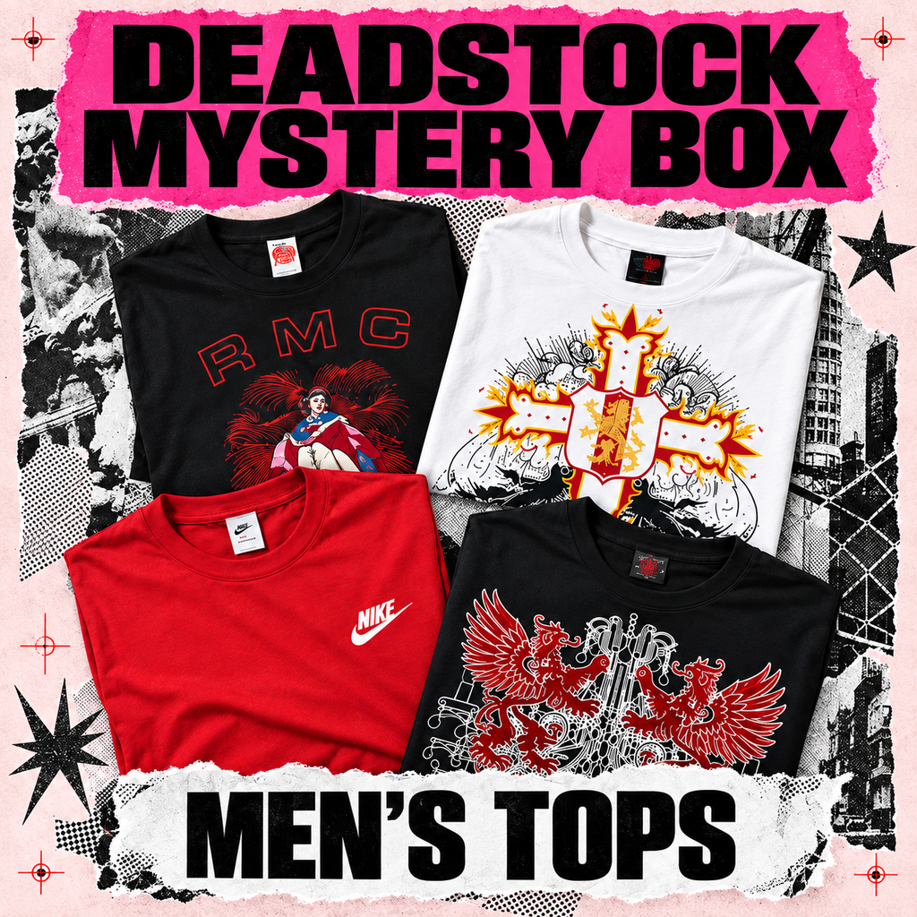 Deadstock Y2K mens tops mystery box, never worn with original tags