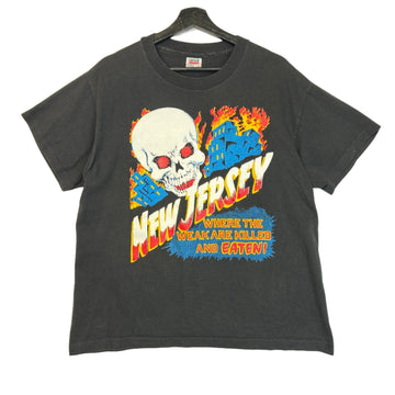 New Jersey where the week and killed and eaten T shirt Vintage Size Large T-Shirt OTHER 