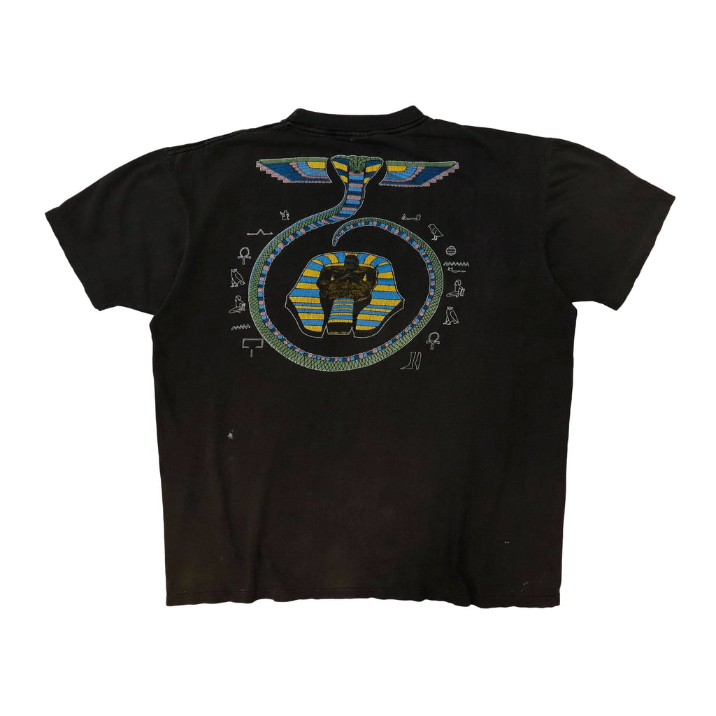 Vintage 1984 Iron Maiden Egyptian Graphic T-Shirt Size XL FAIF.CA 