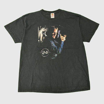 Vintage 24 TV Show Graphic T-Shirt Size XL FAIF.CA 