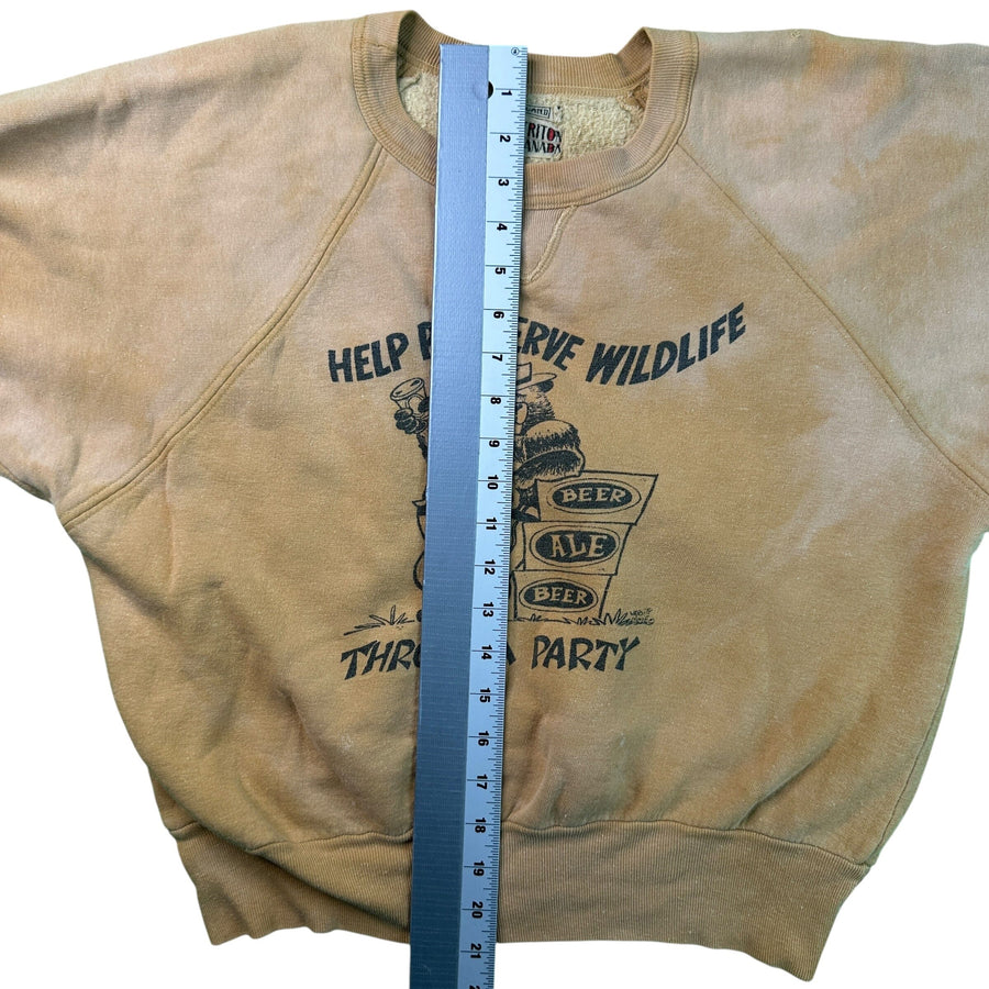Vintage 60s Sweatshirt Party Beer Smokey the Bear Triton RARE! sweatshirt OTHER 