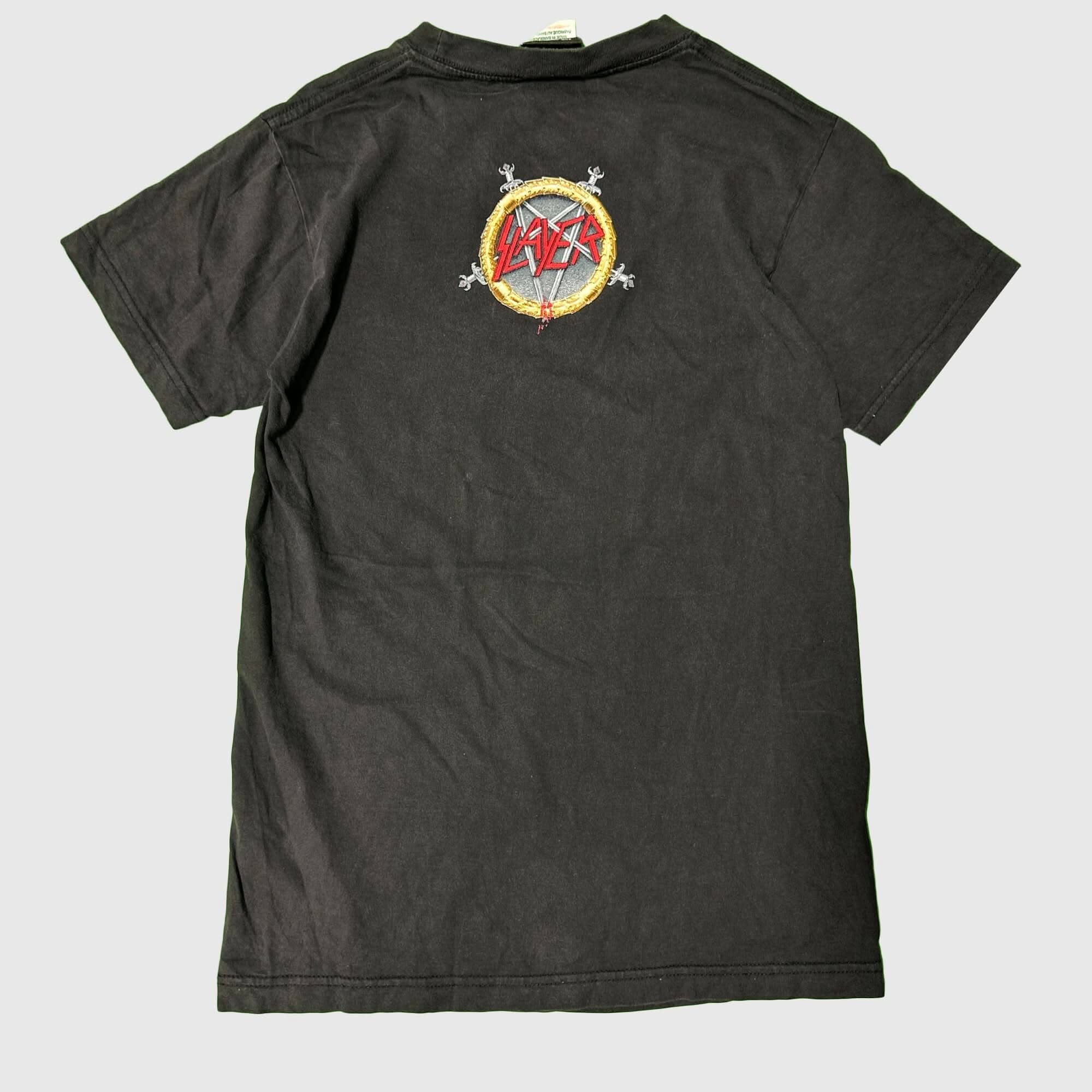 Vintage Artimonde Slayer Eagle Graphic T-Shirt Size S FAIF.CA 