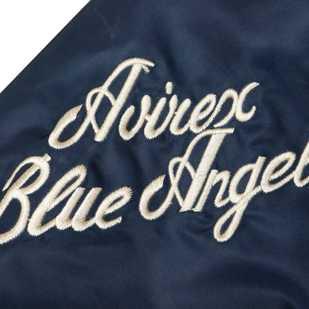 Vintage Avirex U.S. Navy Blue Angels Flight Jacket Size XL RARE Avirex 
