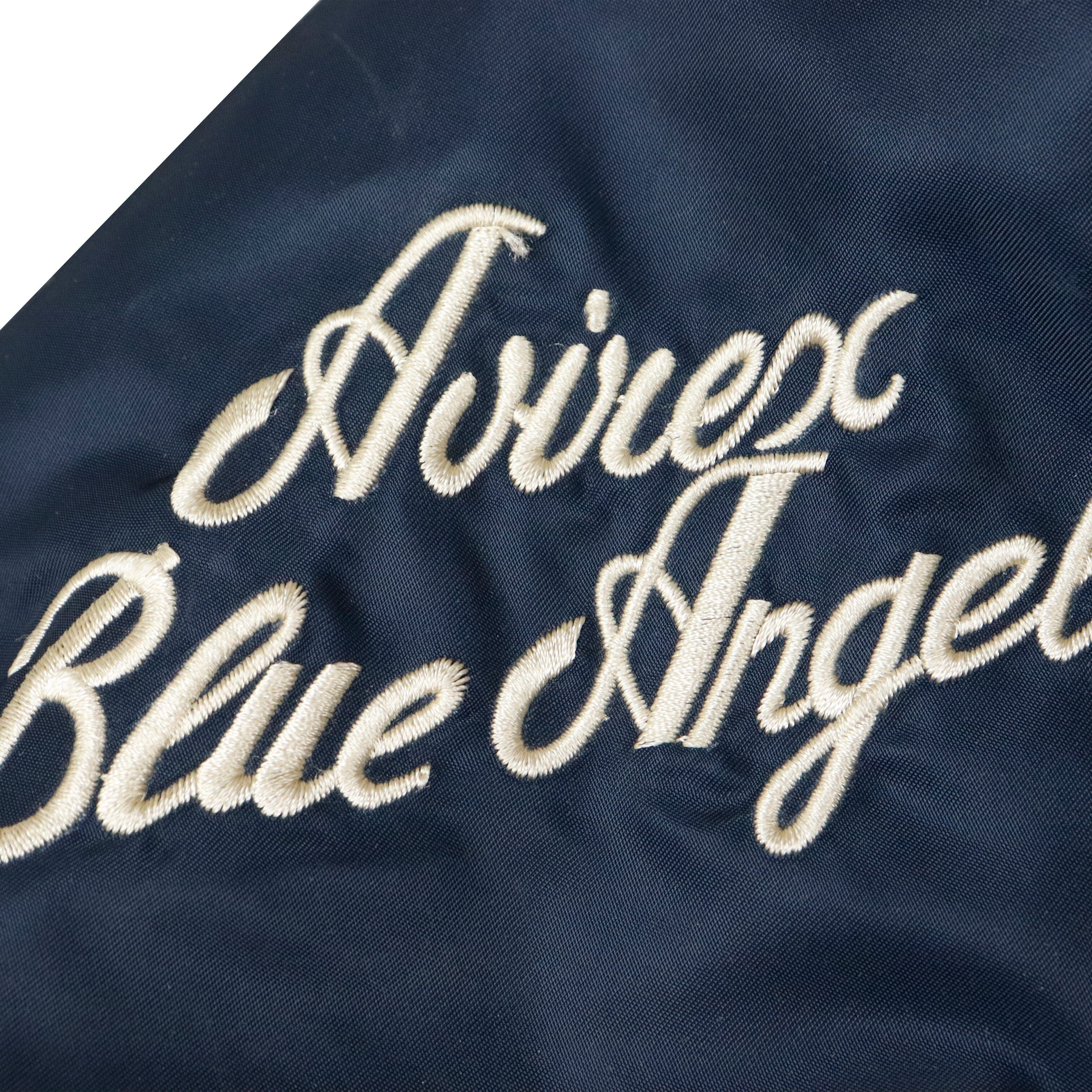 Vintage Avirex U.S. Navy Blue Angels Flight Jacket Size XL RARE Avirex 