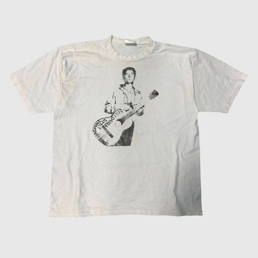 Vintage Billy Bragg Mermaid Avenue Woody Guthrie Graphic T-Shirt