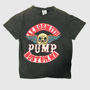 Vintage Brockum Aerosmith Pump Boston Graphic T-shirt Size L FAIF.CA 