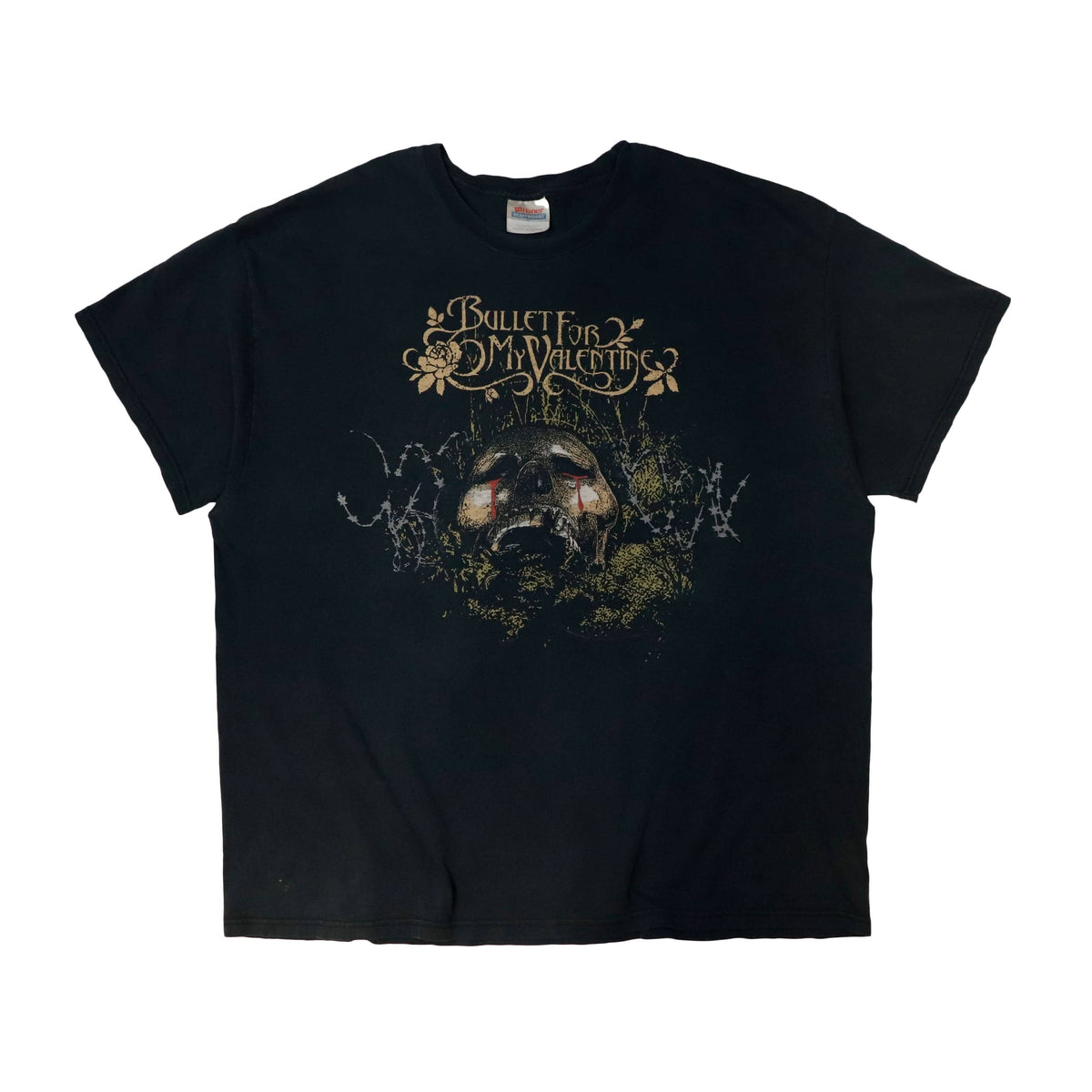 Vintage Bullet For My Valentine Skull Graphic T-Shirt Size XXL FAIF.CA 