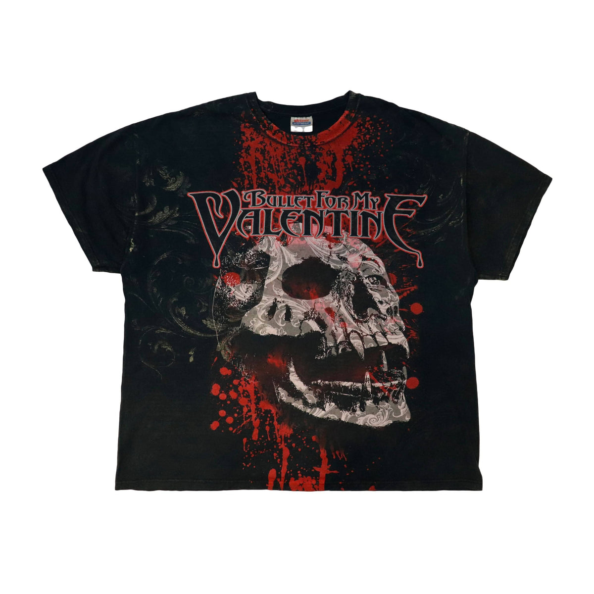 Vintage Bullet For My Valentine Skull Graphic T-Shirt Size XXL FAIF.CA 