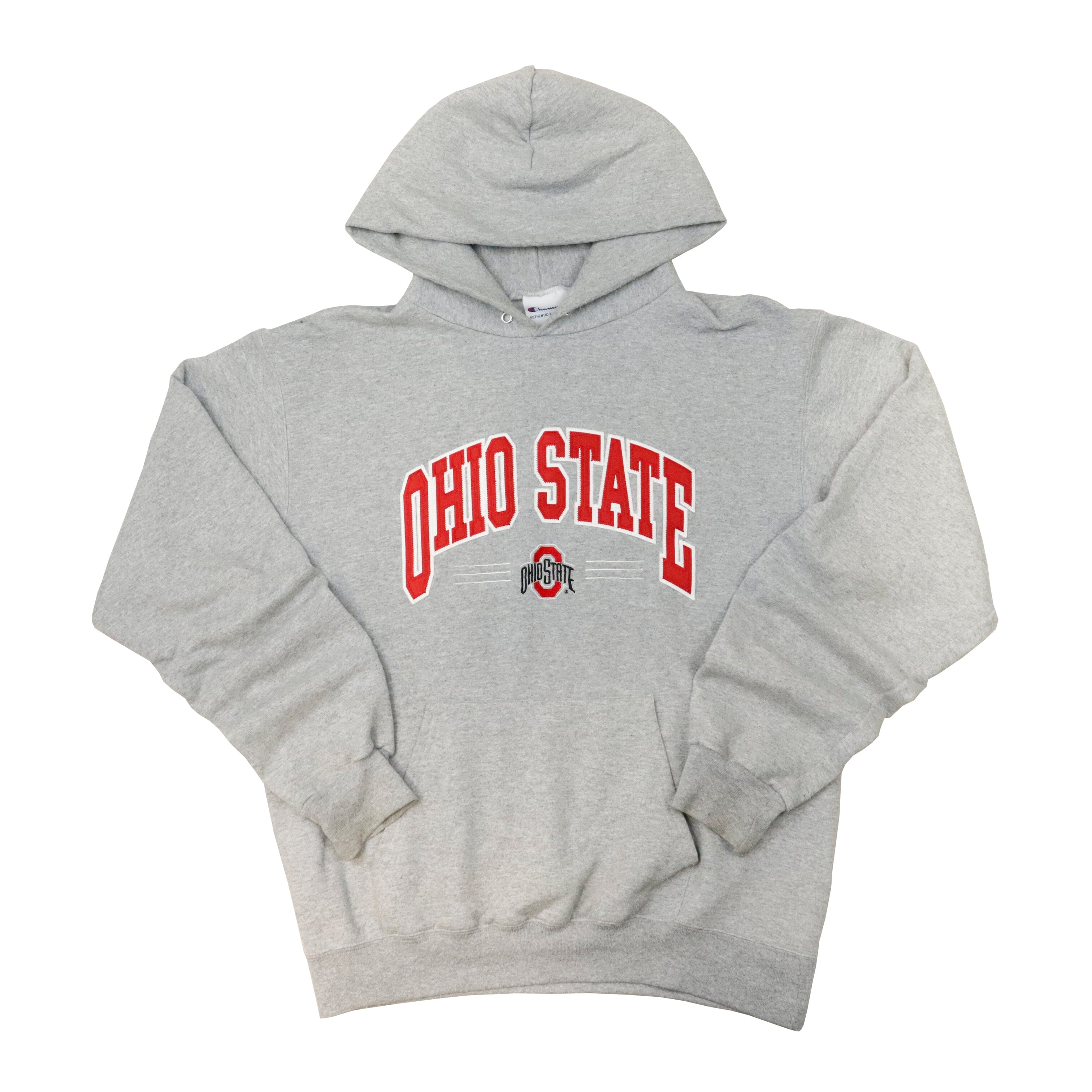 Vintage Champion Ohio State Grey Hoodie Size M Champion 