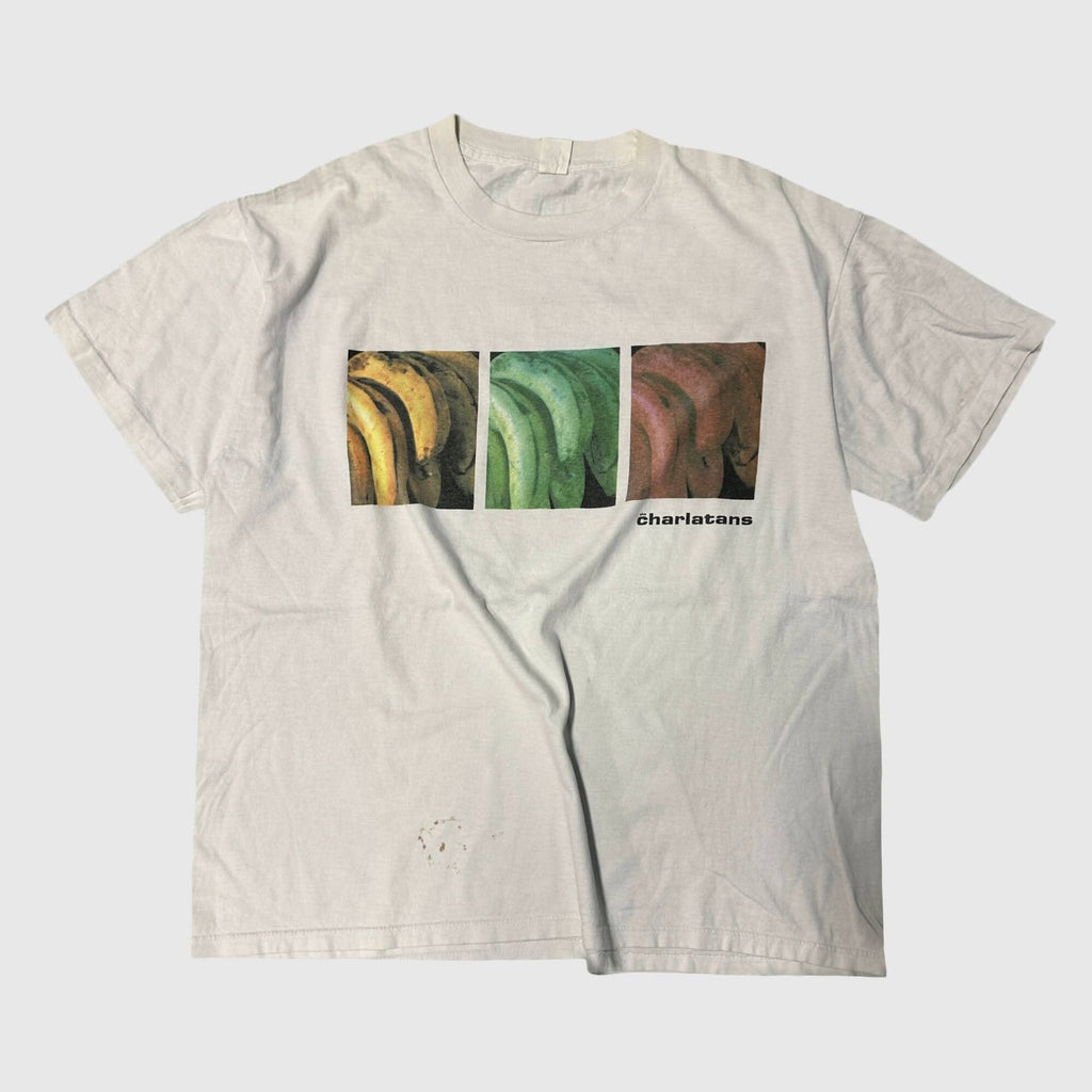 Vintage Charlatans Banana Graphic T-Shirt Size X-Large FAIF.CA 