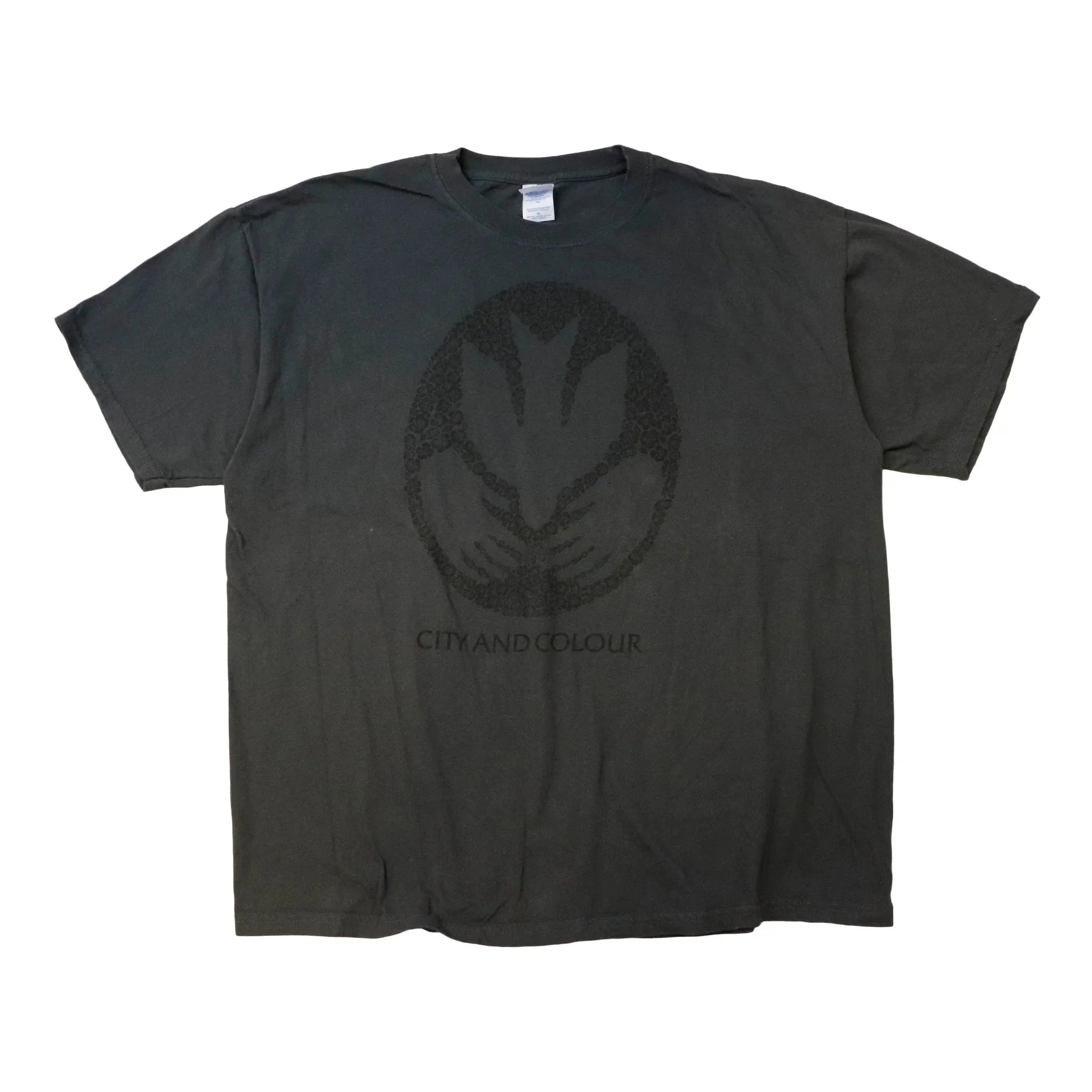 Vintage City And Colour Dark Grey T-Shirt Size XL Mo 