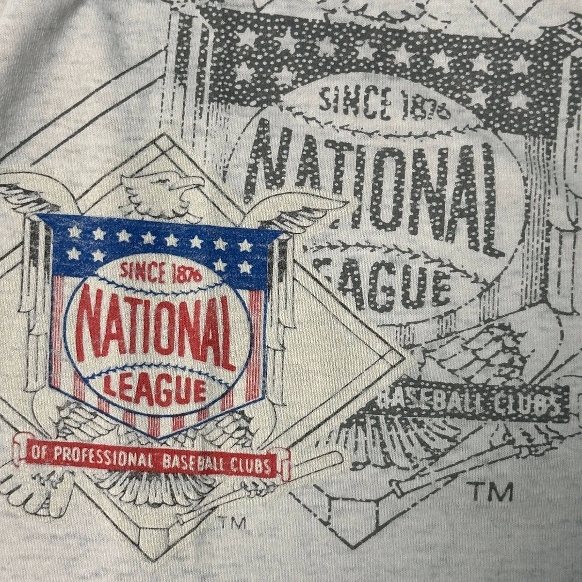 Vintage Colorado Rockies Graphic Baseball T-Shirt Size L Bulletin AOP FAIF.CA 