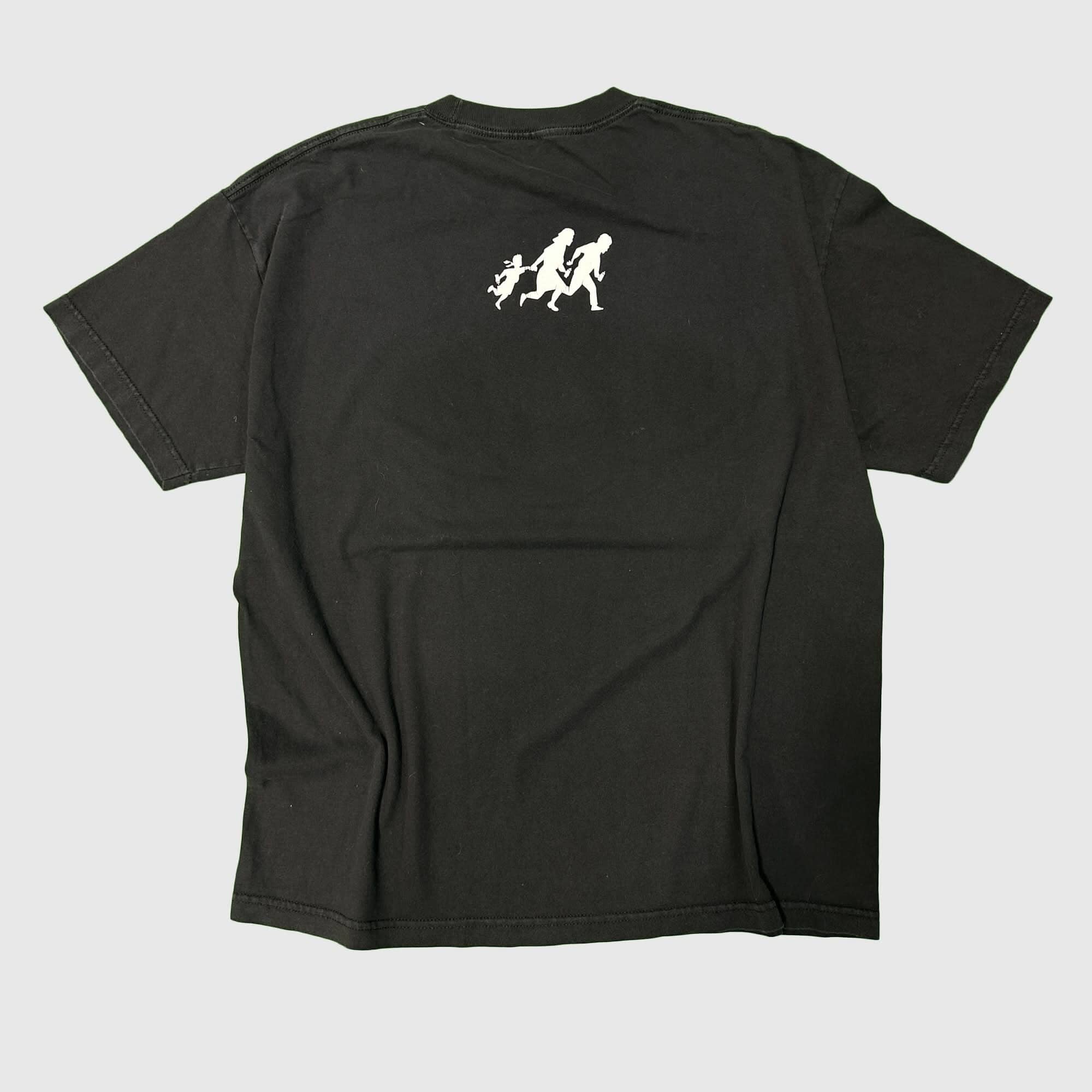 Vintage Conart 90s Graphic Black T-Shirt Size Large FAIF.CA 