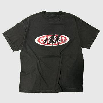 Vintage Conart 90s Graphic Black T-Shirt Size Large FAIF.CA 