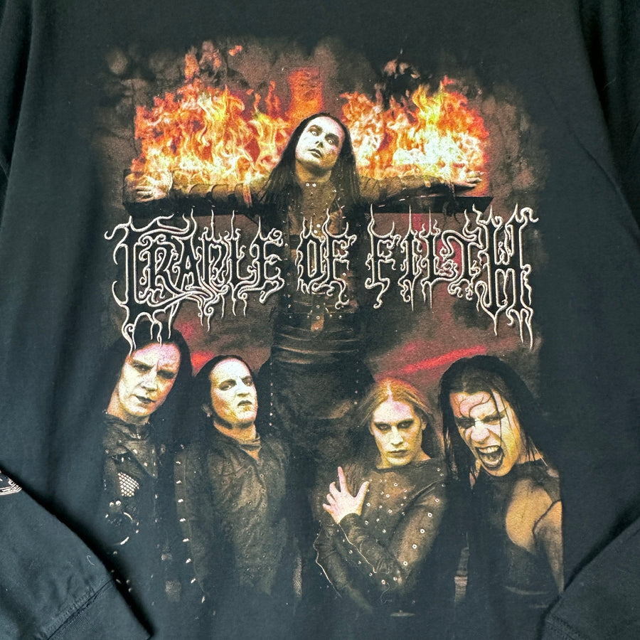 Vintage Cradle of Filth Tonight Inflames Metal T Shirt - XL T-Shirt OTHER 