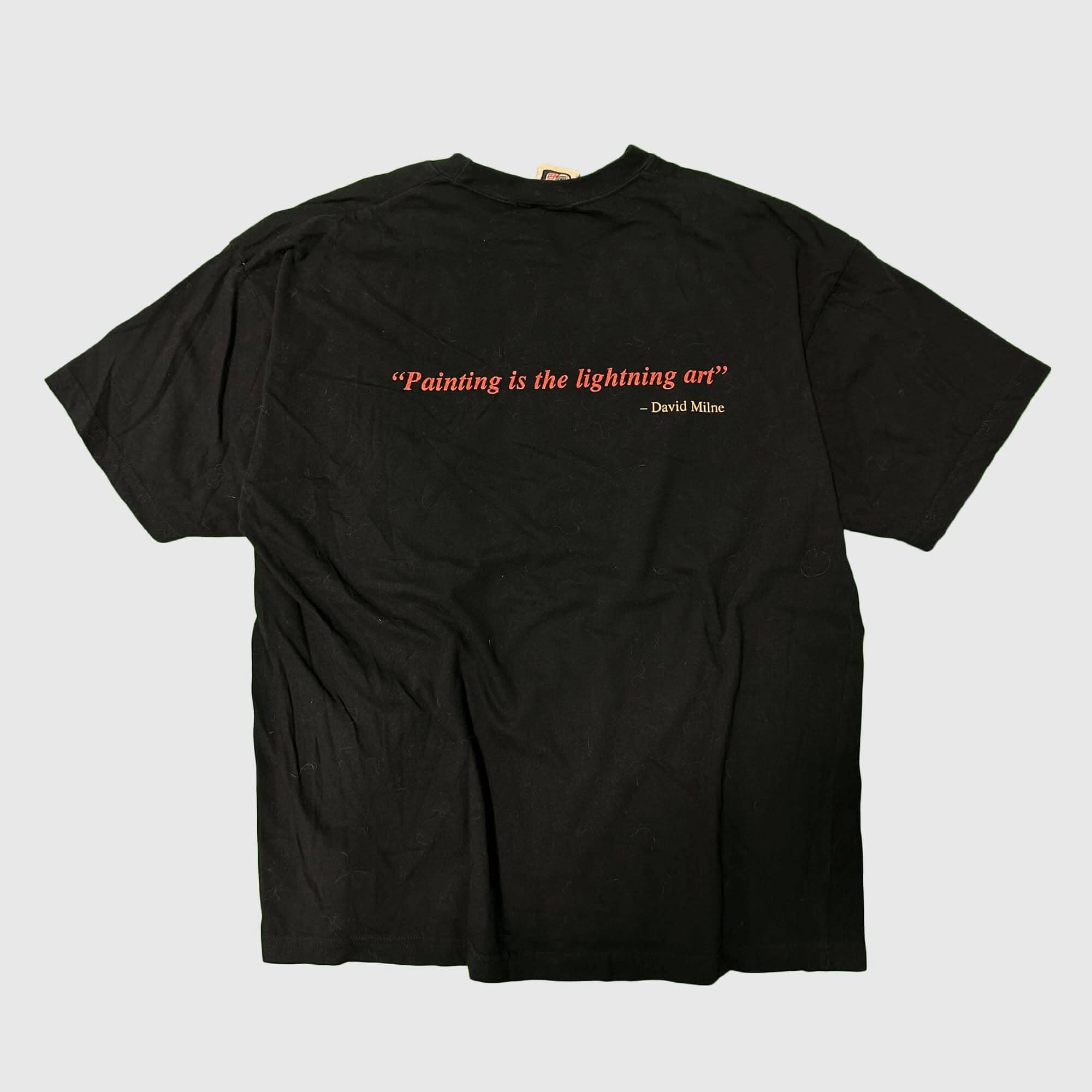 Vintage David Milne Graphic Vancouver Art Gallery T-Shirt Size XL FAIF.CA 