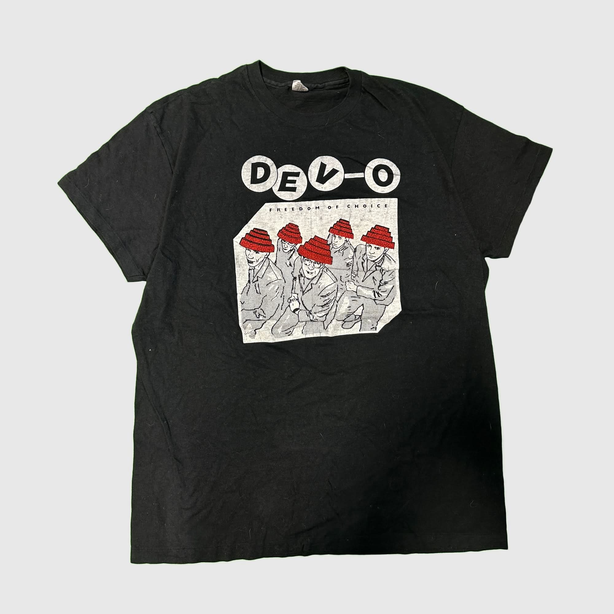 Vintage Devo Freedom of Choice Graphic T-Shirt Size XL FAIF.CA 