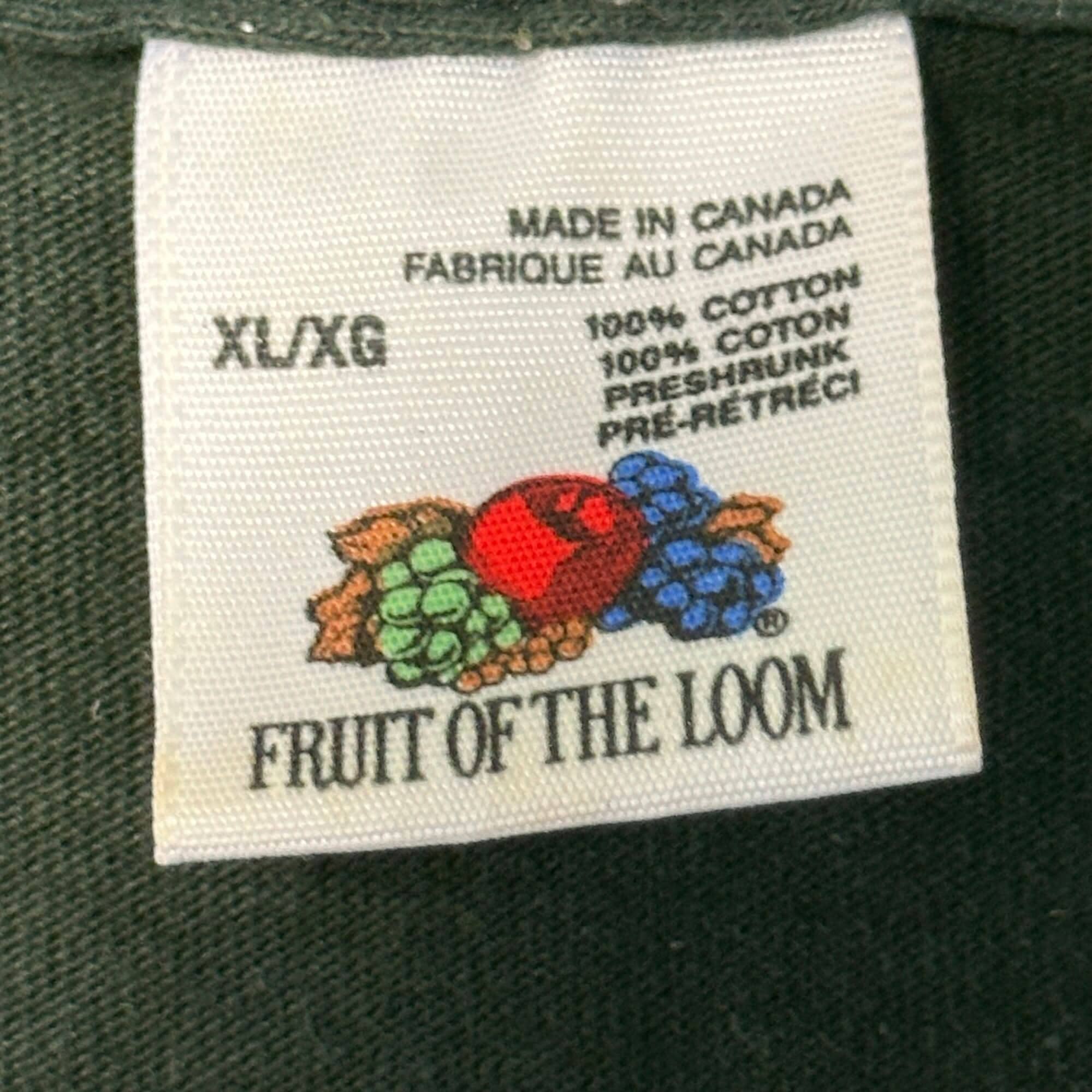 Vintage Fruit of the Loom Art After Dark Graphic T-Shirt Size XL FAIF.CA 
