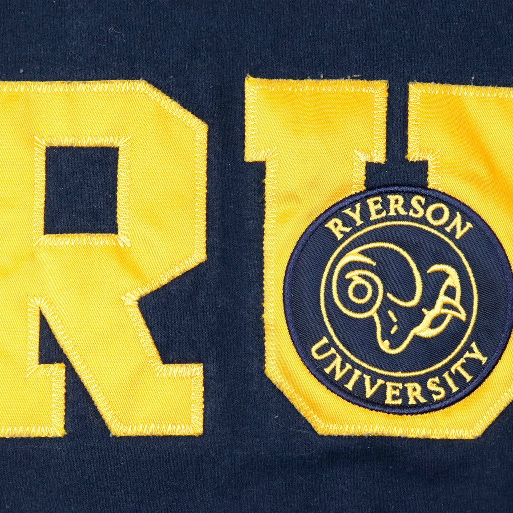 Vintage Gildan Ryerson University Navy Crewneck Size L Gildan 