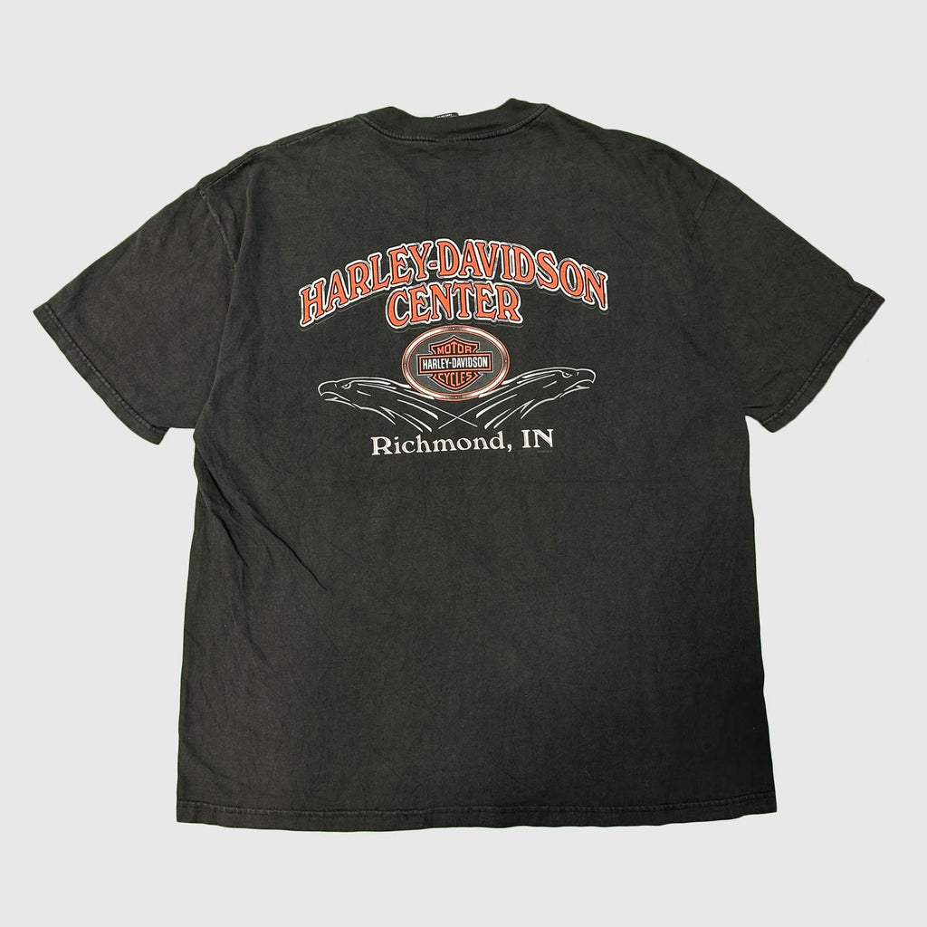 Vintage Harley-Davidson Flame Graphic T-Shirt Size XL FAIF.CA 
