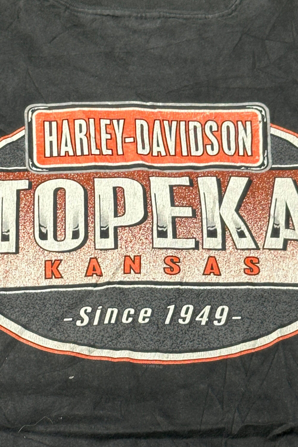 Vintage Harley-Davidson Flame Graphic T-Shirt Size XXXL FAIF.CA 