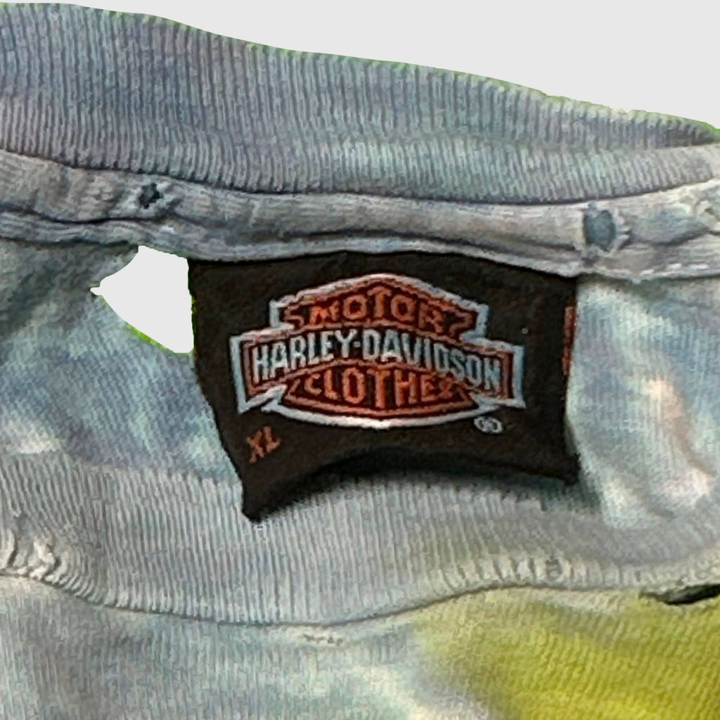 Vintage Harley-Davidson Tie-Dye Graphic T-Shirt Size XL FAIF.CA 