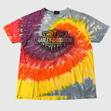 Vintage Harley-Davidson Tie-Dye Graphic T-Shirt Size XL FAIF.CA 