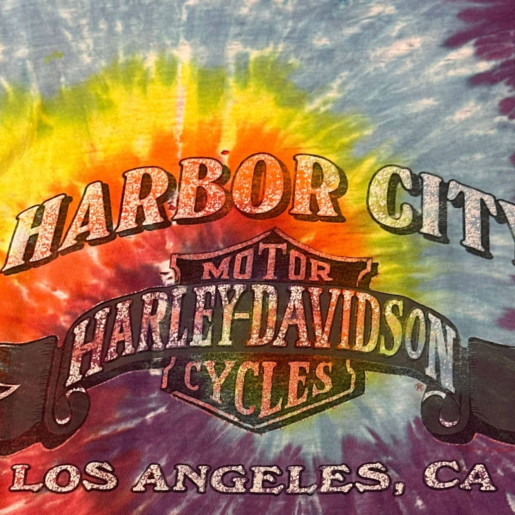 Vintage Harley-Davidson Tie-Dye Graphic T-Shirt Size XL FAIF.CA 