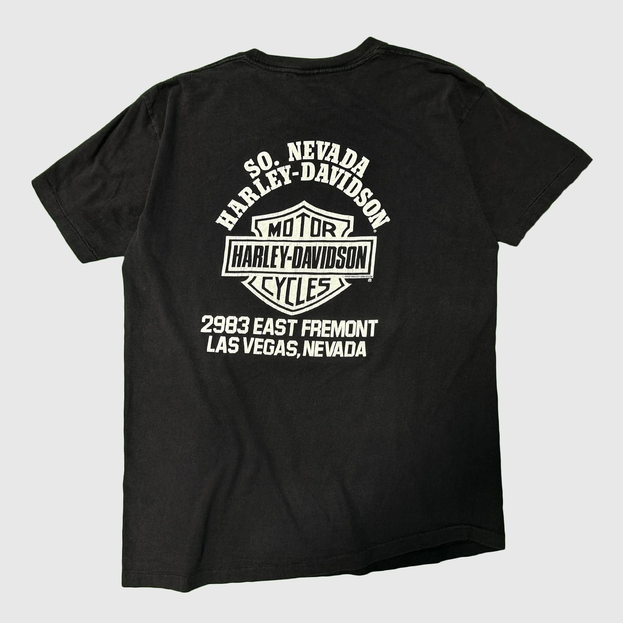 Vintage Harley-Davidson Whiskey Graphic T-Shirt Size Large FAIF.CA 