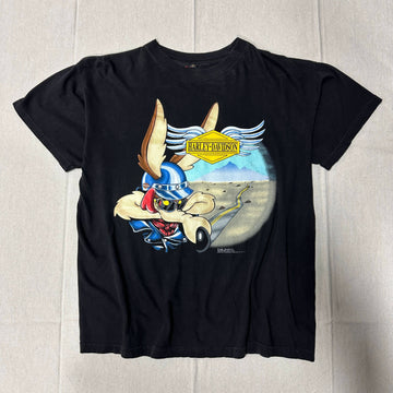 Vintage Harley-Davidson Wile E. Coyote Graphic T-Shirt Size Large FAIF.CA 
