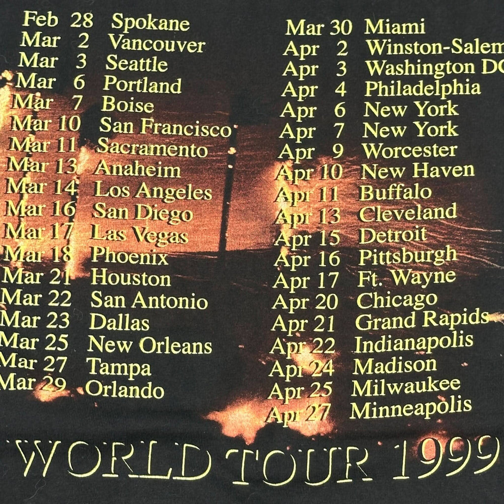 Vintage Hole Celebrity Skin Tour Graphic T-Shirt Size L FAIF.CA 