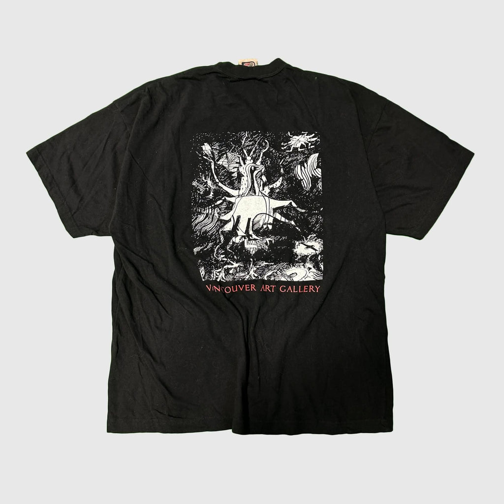 Vintage Jack Shadbolt Graphic Art T-Shirt Size XL FAIF.CA 