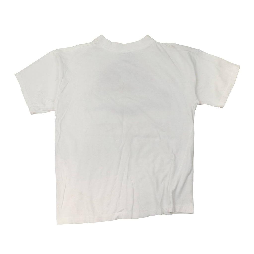 Vintage Jurassic Park Hebrew Logo Graphic T-Shirt Size Large Other 