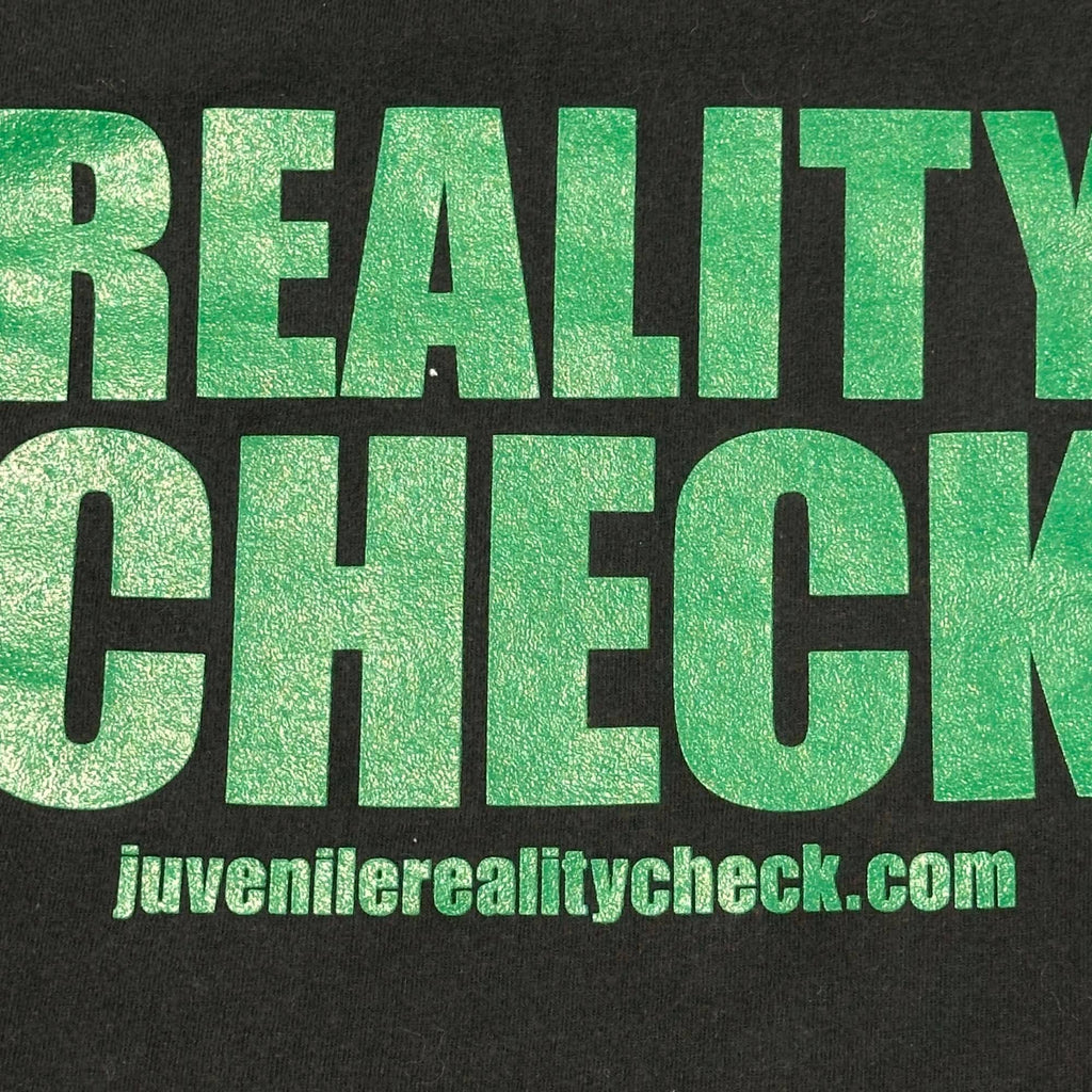 Vintage Juvenile Reality Check Rap Graphic T-Shirt Size 2XL FAIF.CA 