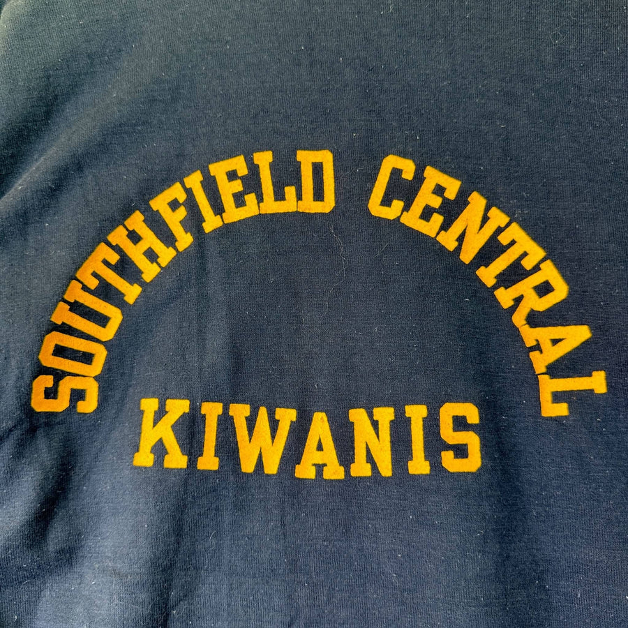 Vintage Kiwanis International Velva Sheen Football T Shirt 70s - M T-Shirt OTHER 