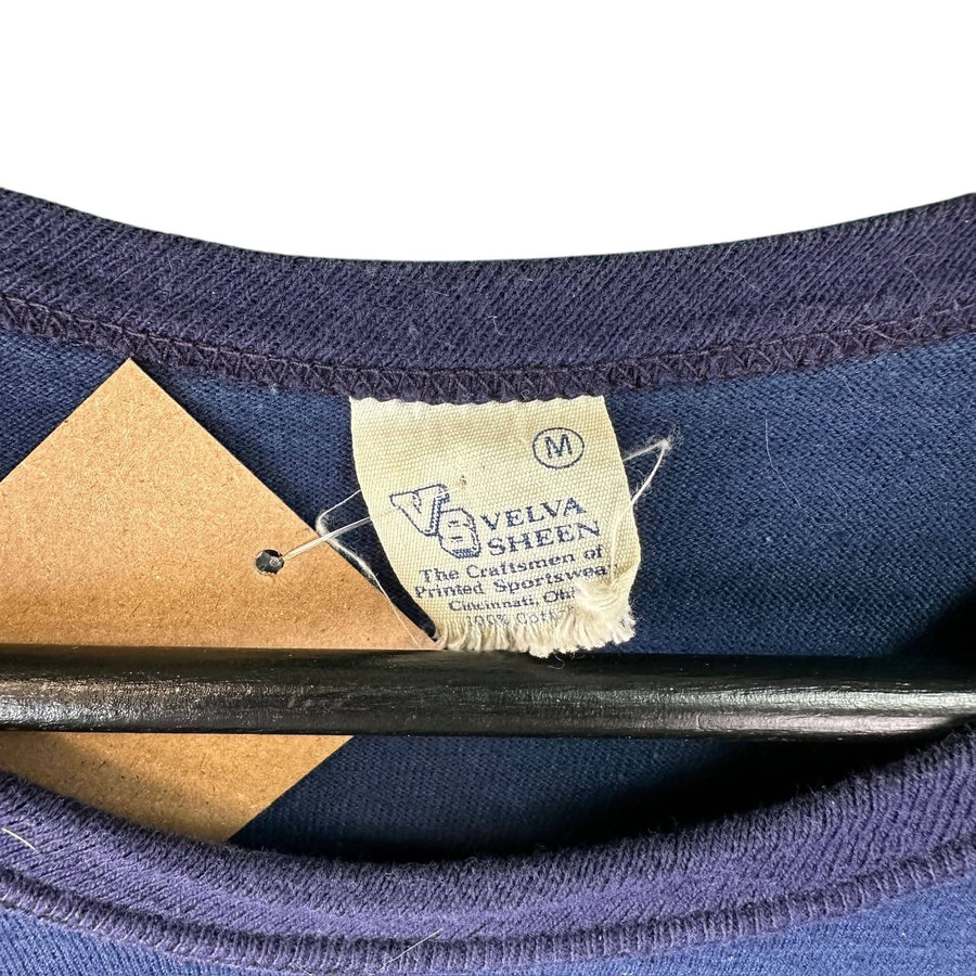 Vintage Kiwanis International Velva Sheen Football T Shirt 70s - M T-Shirt OTHER 