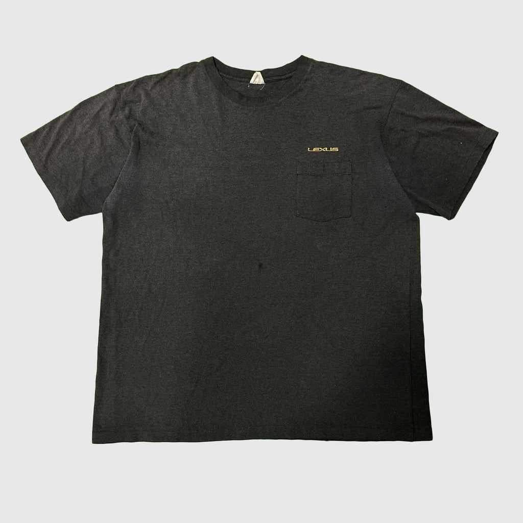 Vintage Lexus Cars Logo Pocket T-Shirt Size XXL FAIF.CA 